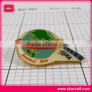 Shenzhen Factory Custom Metal Airplane Lapel Pin Aircraft Pin thumbnail-2