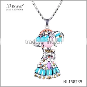 Turkish Jewelry Designer for Girls Fashion Necklace thumbnail-4