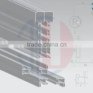 High Quality Anodized Aluminium Profile For Wardrobe Sliding Door thumbnail-3
