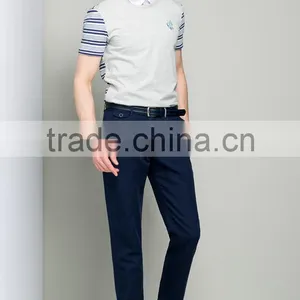 Men's Fashion Casual Sport 100% Cotton T Shirt thumbnail-1