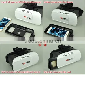 3D Glasses For Theatre With 3.5" - 6.0" Smart Phone 3D Video 3D Games Vr Glasses thumbnail-4