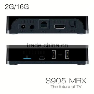 New Arrival MRX Amlogic S905 TV Box With WiFi Antenna 2GB 16GB KODI 16.0 Fully Loaded Amlogic S905 TV Box thumbnail-5