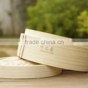 Round Bamboo Food Steamers for Dim Sun thumbnail-2