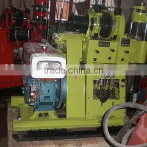 XUL-100 Small Cheap Trailer Mounted Geological Core Drill Rig Machine thumbnail-2
