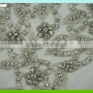 2015 Newest and Fashion Decorative Tulle Applique for Wedding Dress thumbnail-5