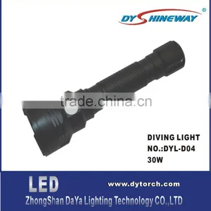 Super Bright,30w,XML2 LED,3000LUMEN,100meters Waterproof,8V,2*26650 RECHARGAEABLE LIION BATTERIES,2 HOURS RUNTIME WITH FULL POWE thumbnail-1