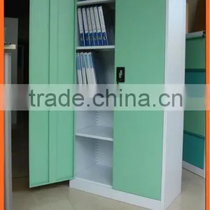 Green Double Door Modern Office Furniture Filing Cabinet/ Credenza thumbnail-1