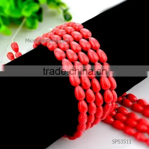 Wholesale 2016 New Fashion DIY Waterdrop 6*9mm String Light Green Beads for Jewelry Making thumbnail-4