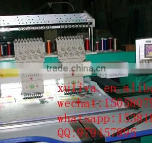 Used Second Hand Old Sanfei 912 12 Head Embroidery Machine For Sale thumbnail-1