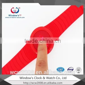 LED Multi-color Watch Touch Screen Waterproof Watch thumbnail-2
