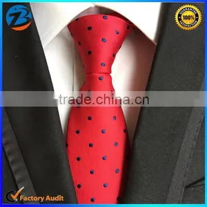 Men Ties Popular Polka Dot Plain Neckties Wholesale thumbnail-1
