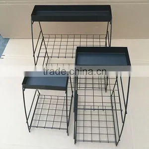Custom Different Size Wire Countertop Display Rack For Tea Boxes thumbnail-5