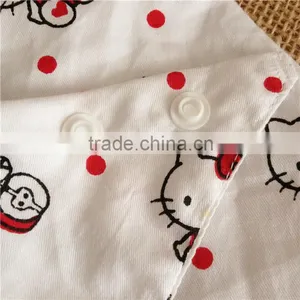 Wholesale Cotton Plush Triangle Baby Bib / Plush 100% Cotton Triangle Baby Bibs thumbnail-3