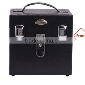 Pro Trolley Pvc Makeup Case With Light Mirror Portable Beach Cosmetic Bag For Women(3 Colors) thumbnail-3