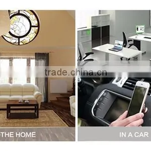 Gold Color Magnetic Metal Car Phone Holder 360 Degree Rotatable For Car thumbnail-1
