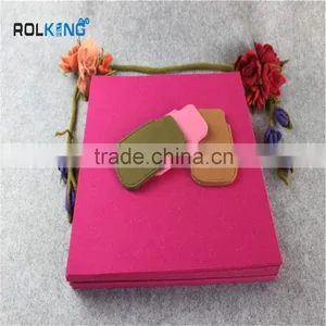3mm Coloful Wool Felt for Slipper Use thumbnail-2