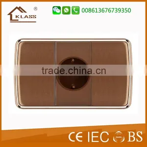 EU Standard 16A 1gang SCHUKO Wall Electrical Socket thumbnail-1