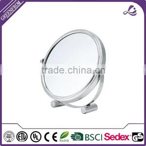 Custom Modern Round Desktop Makeup Mirror thumbnail-2