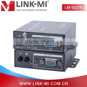 LINK-MI LM-102TR 200m Stereo Audio + VGA to Cat5 Extender Support Resolutions to 1920x1440 thumbnail-4
