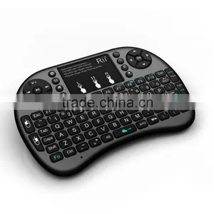 2016 Best Selling Rii Mini x1 2.4Ghz Wireless i8 Keyboard With Mouse for Google TV thumbnail-3