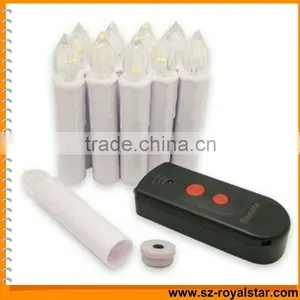 Christmas Decorative Taper Candles thumbnail-1