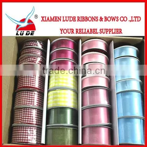 2015 Wholesale Gift Decoration Printed Wrapping Ribbon thumbnail-4