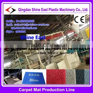Mat Machine / PVC Floor Spray Silk Carpet Mat Machine / Production Line thumbnail-1