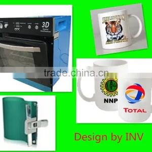Oven Design 3D Sublimation Machine for Phone Case, Mug, Ceramic Tile, Glass Sublimation thumbnail-4