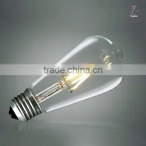 Loft Style LED Short Filament Bulb ST64 E27 2W 4W 6W 8W Warm White Light Bulb thumbnail-4