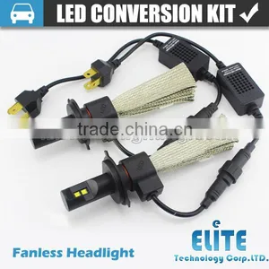 12v-24v Auto Fanless 6000LM h4 Car Led Headlight on Hot Sell thumbnail-4