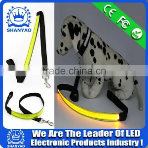 2016 Decorative Refiective LED Light Dog Leash As New Year Gift thumbnail-2