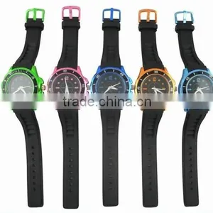2016 Women Quartz Watch Japan Movt Wrist Watch Silicone Watch thumbnail-1
