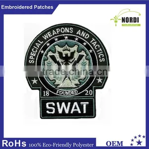 Hot Sale Cheap Custom Embroidery Badge/patch/Label for Clothing thumbnail-1