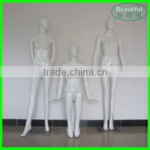 Fashion Store Window Display Merchandising Fiberglass Female Mannequin thumbnail-1