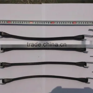 10" Heavy Duty EPDM Rubber Bungee Tarp Strap Tie Down Cord With 2 S Hooks thumbnail-1
