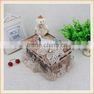 Bear Decoration Royal Tissue Box thumbnail-2