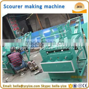 Wire Mesh Machine,kitchen Spiral Scourer Making Machine,cleaning Scourer Ball Making Machine thumbnail-2