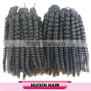 China Wholesale Hair Products Mongolian Kinky Curly Remy Hair Weave, Hot Style Kinky Curly Human Hair Weave thumbnail-4