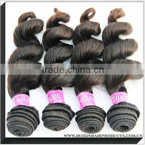 Unprocessed 100 Raw Natural Loose Wave Peruvian Virgin Hair thumbnail-1