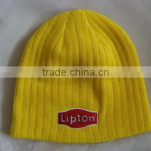 Yellow Minion Knit Slouchy Beanie Hat thumbnail-3