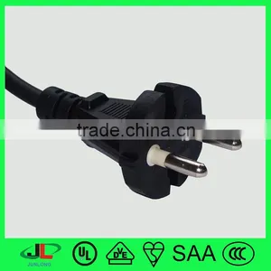Europe Plug VDE ac Power Cord Waterproof Plug thumbnail-1