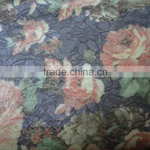 2016 Wax Printing Spandex Denim Fabric for Ladies Legging thumbnail-2