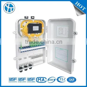 12 Core Outdoor Fiber Optic Splitter Distribution Box thumbnail-1