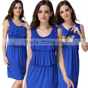 High Quality Ankara Maternity Dress Manufacturers Cotton thumbnail-1