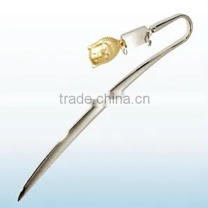 Free Sample Custom Fancy Souvenir Metal Bookmark thumbnail-2