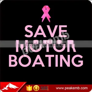 Ribbon Save Motor Boating Vinyl Heat Transfers Wholesale in China thumbnail-1