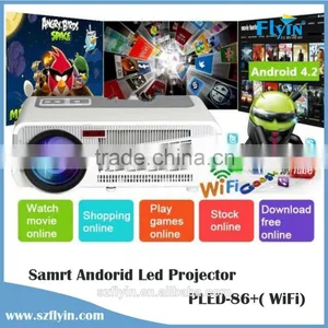 High Brightness Led Projector With Wifi Android Full HD 1080p Home Theater Video Game Projector thumbnail-3
