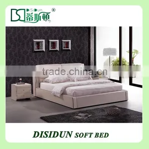 Faux Leather Bed/single pu Leather Bed/pink Leather Bed DS-C6002 thumbnail-1