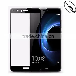 HUYSHE Anti-fingerprint Tempered 2.5D Full Cover Glass Screen Protector for Huawei Honor 8 thumbnail-5