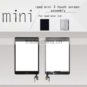New Brand for Ipad Mini 3 Gen Lcd Display With Digitizer Touch Glass Front Panel Assembly With China Hot Sell thumbnail-1